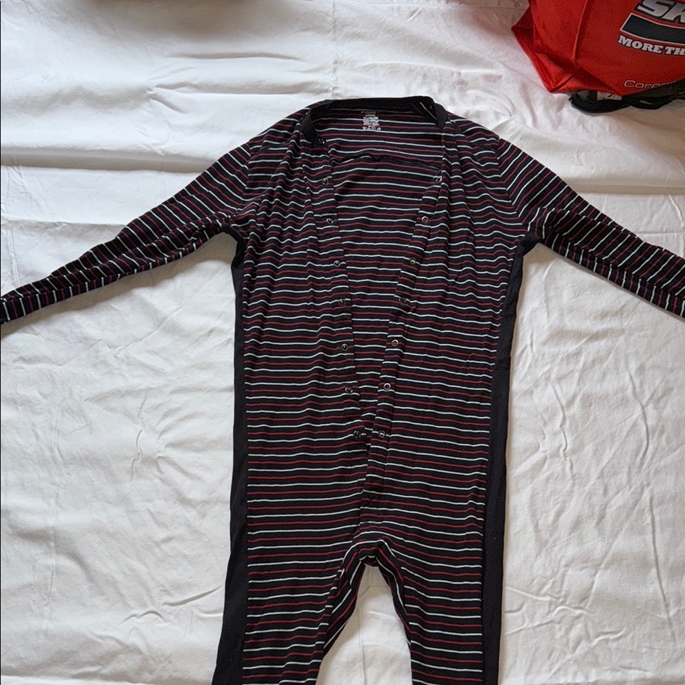 Striped 2 Xist Onezie for MEN SIZE SMALL
